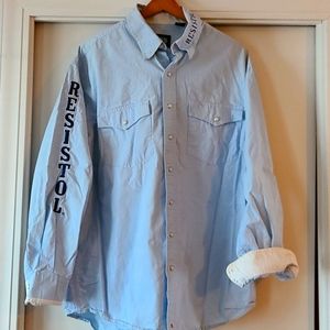 EUC Resistol Men's pearl snap shirt